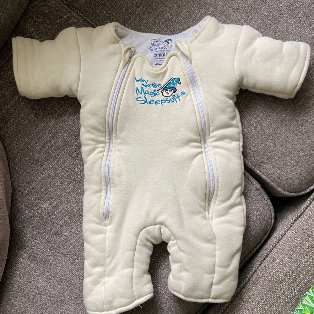 Baby Merlin's Magic Sleepsuit (Cream)